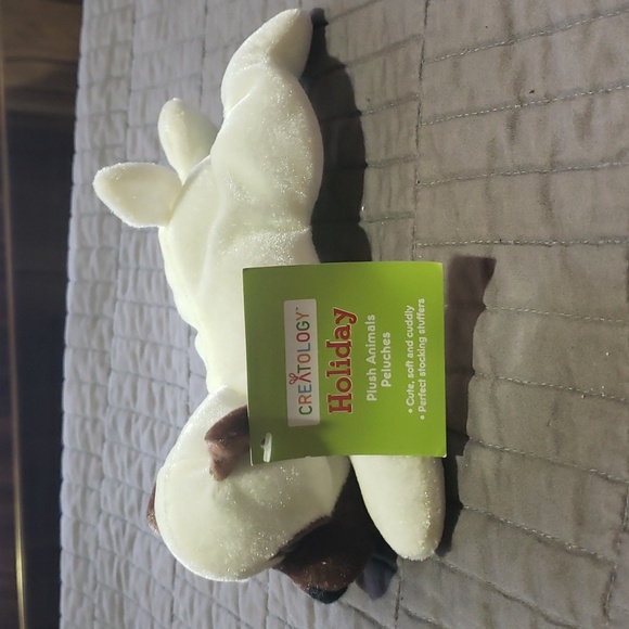 Cute Brown and White Puppy Plushy - Picture 2 of 4